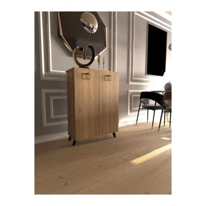 Modern Lüks Ahşap Ayakkabılık