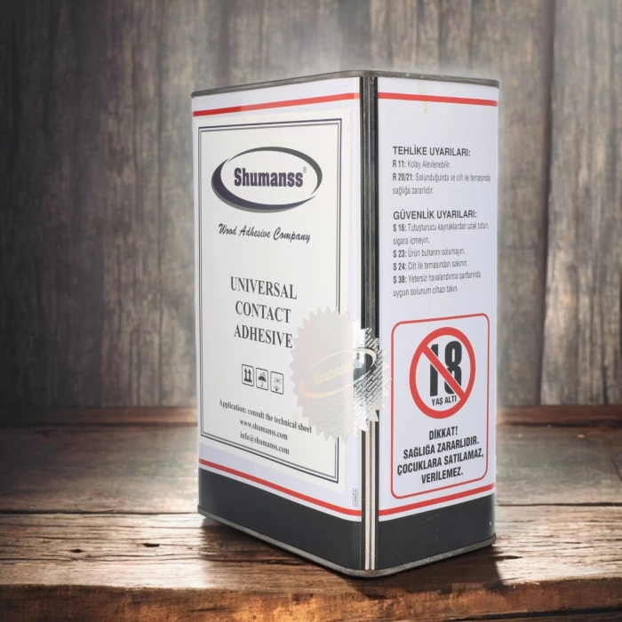 Shumanss S-8670 Kalın Vizikoteli Kontakt Tutkalı 3Kg Galon