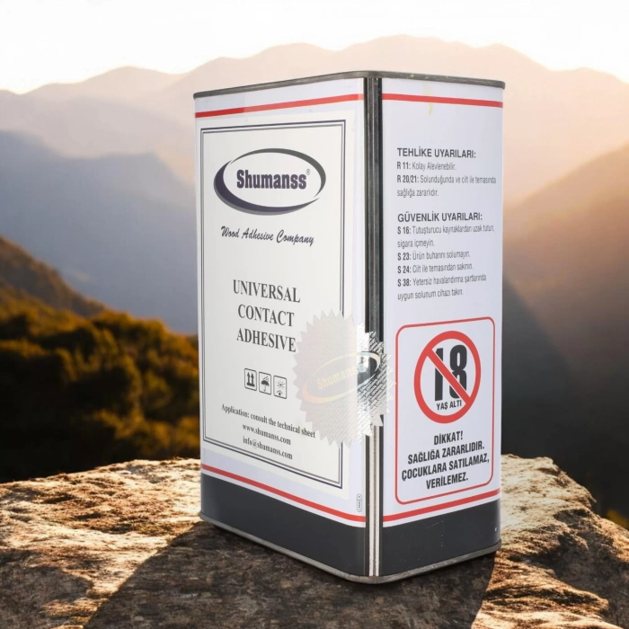 Shumanss S-8670 Kalın Vizikoteli Kontakt Tutkalı 3Kg Galon