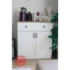 Modern Kahve Köşesi Ahşap - Beyaz