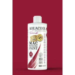 Aquacool Trend Su Bazlı Akrilik Dönüşüm Boyası 411 Kızıl 500ml