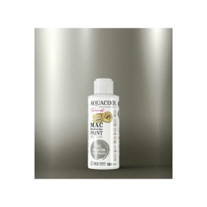 Aquacool Trend Su Bazlı Akrilik Dönüşüm Boyası Metalik Renk 903 Platin 120ml