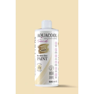 Aquacool Trend Su Bazlı Akrilik Dönüşüm Boyası RAL 1015 Açık Fildişi 500ml