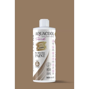 Aquacool Trend Su Bazlı Akrilik Dönüşüm Boyası RAL 1019 Gri Bej 500ml
