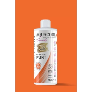Aquacool Trend Su Bazlı Akrilik Dönüşüm Boyası RAL 2003 Pastel Turuncu 500ml