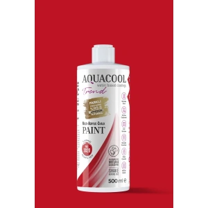 Aquacool Trend Su Bazlı Akrilik Dönüşüm Boyası RAL 3020 Trafik Kırmızı 500ml