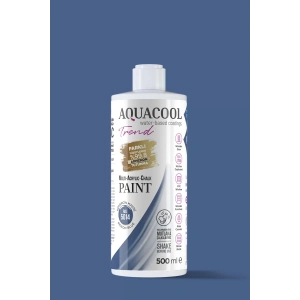 Aquacool Trend Su Bazlı Akrilik Dönüşüm Boyası RAL 5014 Güvercin Mavisi 500ml