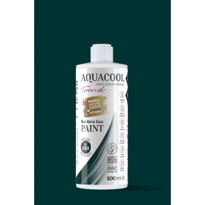 Aquacool Trend Su Bazlı Akrilik Dönüşüm Boyası RAL 6004 Mavi Yeşil 500ml