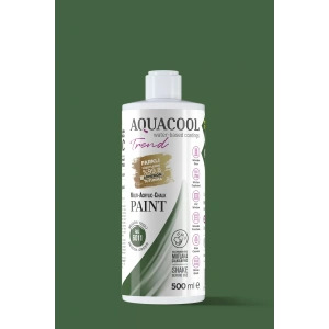 Aquacool Trend Su Bazlı Akrilik Dönüşüm Boyası RAL 6011 Reseda Yeşili 500ml