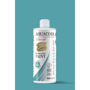 Aquacool Trend Su Bazlı Akrilik Dönüşüm Boyası RAL 6034 Pastel Turkuaz 500ml