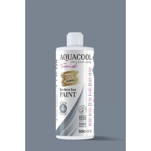 Aquacool Trend Su Bazlı Akrilik Dönüşüm Boyası RAL 7001 Gümüş Gri 500ml