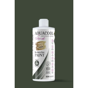 Aquacool Trend Su Bazlı Akrilik Dönüşüm Boyası RAL 7009 Yeşil Gri 500ml