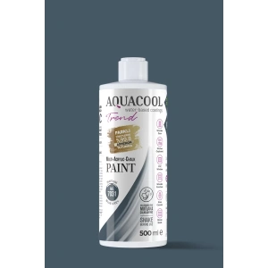 Aquacool Trend Su Bazlı Akrilik Dönüşüm Boyası RAL 7031 Mavi Gri 500ml