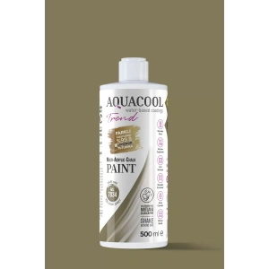 Aquacool Trend Su Bazlı Akrilik Dönüşüm Boyası RAL 7034 Sarı Gri 500ml