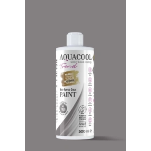 Aquacool Trend Su Bazlı Akrilik Dönüşüm Boyası RAL 7036 Platin Gri 500ml