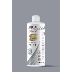 Aquacool Trend Su Bazlı Akrilik Dönüşüm Boyası RAL 7040 Pencere Gri 500ml
