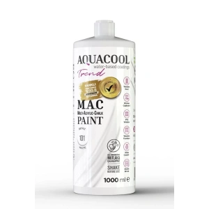 M.a.c Su Bazlı Akrilik Hoby Boyası 1000ml