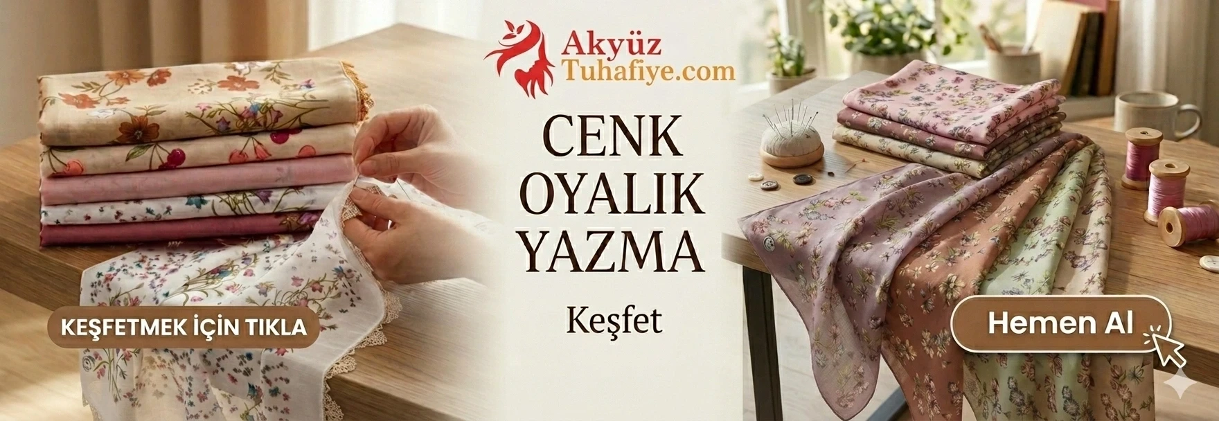 Cenk Desenli Yazma