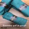 Soft İpek Bambu Pamuk Şal (p. yeşil) 902-123