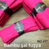 Soft İpek Bambu Pamuk Şal (fusya) 902-117