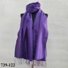 Düz Renk  Parlak Tafta Şal 739-122