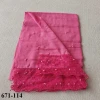 Danteli İncili Düz renk Şal (pembe) 671-114