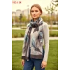 Locella Desenli Bambu Kraş Şal 512-118