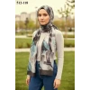Locella Desenli Bambu Kraş Şal 512-118