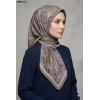 Moon Scarf Desenli Bambu Pamuk Eşarp 1009-113