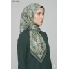 Moon Scarf Desenli Bambu Pamuk Eşarp 1009-114