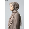 Moon Scarf Desenli Bambu Pamuk Eşarp 1009-115