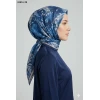 Moon Scarf Desenli Bambu Pamuk Eşarp 1009-120
