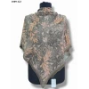 Moon Scarf Desenli Bambu Pamuk Eşarp 1009-123