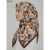 Moon Scarf Desenli Bambu Pamuk Eşarp 1010-117