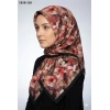 Moon Scarf Desenli Bambu Pamuk Eşarp 1010-118