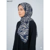 Eyfel Desenli Dimi Pamuk Eşarp (Lacivert- A. Vizon Serisi) 1013-127