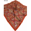 Zer Scarf Dijital Soft Pamuk Eşarp (Turuncu) 515-124
