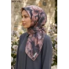 Moon Scarf Soft Pamuk Eşarp (Kahve) 1032-115