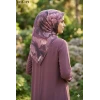 Moon Scarf Soft Pamuk Eşarp (Kahve) 1032-119