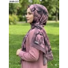 Moon Scarf Soft Pamuk Şal (Gül Kurusu) 1040-115