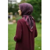 Velscarfs Soft Pamuk Parla Eşarp (Bordo) 1042-111
