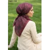 Velscarfs Soft Pamuk Parla Eşarp (Bordo) 1042-115