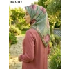 Velscarfs Soft Pamuk Parla Eşarp (Haki) 1043-117