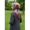 Velscarfs Soft Pamuk Parla Eşarp (Bordo) 1043-121