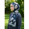 Moon Scarf Soft Pamuk Şal (kirli mint) 1049-113