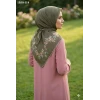 Locella Soft Pamuk Eşarp (Haki) 1050-114