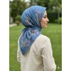 Locella Soft Pamuk Eşarp (Mavi) 1050-124