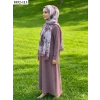 Moon Scarf Bambu Kraş Pamuk Şal (Gül Kurusu) 1052-113