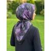Velscarfs Soft Pamuk Parla Eşarp (Siyah) 1090-111
