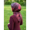 Velscarfs Soft Pamuk Parla Eşarp (Bordo) 1090-112